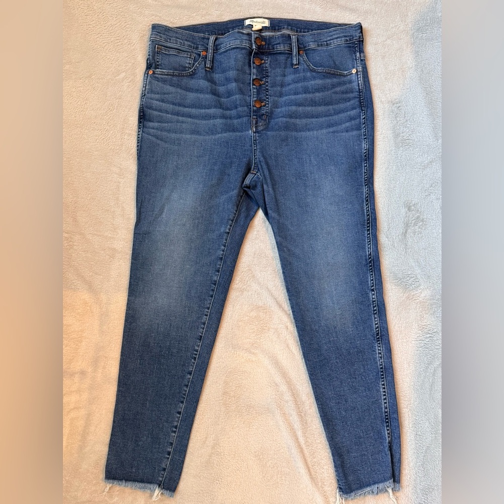 Madewell 10” High Rise Blue Jeans